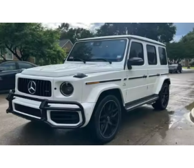 Clean Used 2023 Mercedes-Benz AMG G 63 C-Class Used with Automatic Transmission Leather Seats Panoramic Sunroof Left Steering